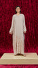 Korean Nidha Petaro Ecru Abaya