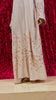 Korean Nidha Petaro Ecru Abaya