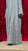 Korean Nidha Petaro Powder Blue Abaya