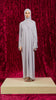 Korean Zoom Qamishli Grey Abaya