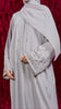 Korean Zoom Qamishli Grey Abaya