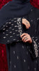 Korean Zoom Qamishli Midnight Blue Abaya