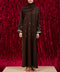 Qamishli Dark Brown Abaya
