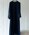 Korean Zoom Qatana Dark Blue Abaya