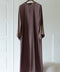 Korean Zoom Qatana Milk Chocolate Abaya