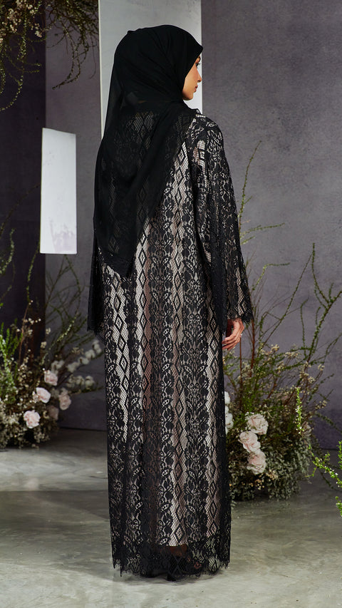 Quinn Jet Black Cardigan