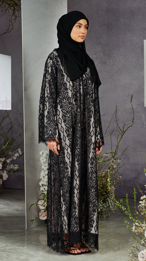 Quinn Jet Black Cardigan