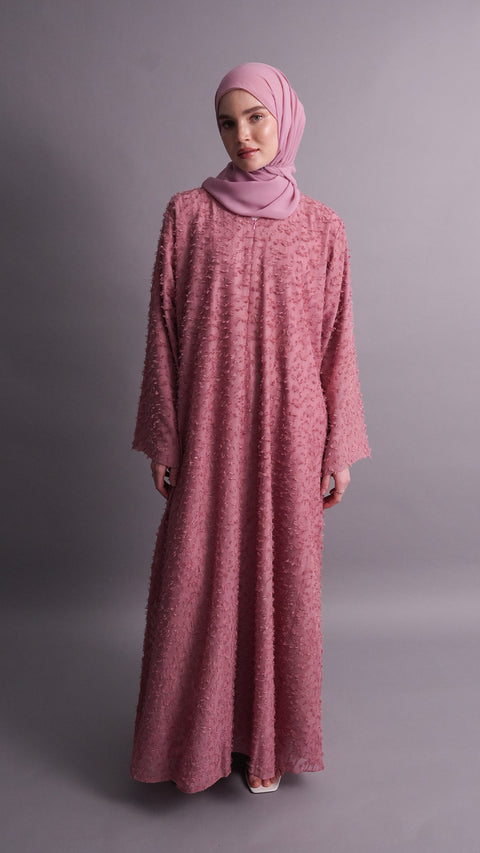 Qadisha Salmon Pink Dress
