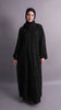 Chiffon Qadisha Black Dress
