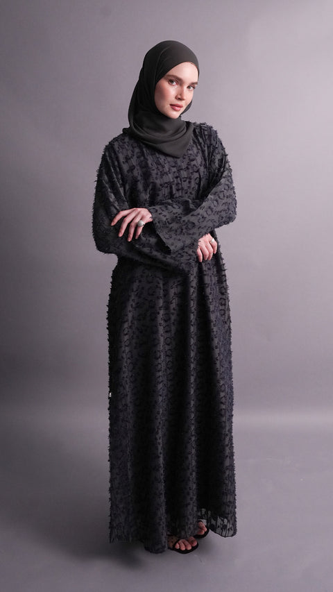 Qadisha Dark Grey Dress