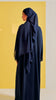 Korean Nidha Qarshi Midnight Blue Abaya
