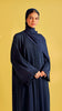 Korean Nidha Qarshi Midnight Blue Abaya