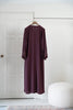 Korean Nidha Rayat Burgundy Abaya