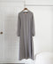 Korean Nidha Rayat Grey Abaya
