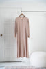 Korean Nidha Rayat Light Caramel Abaya