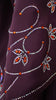 Korean Nidha Riffa Wine Burgundy Abaya