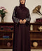 PRE-ORDER: Rahjan Burgundy Abaya