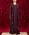Ranya Burgundy Abaya