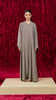 Korean Nidha Ranya Grey Abaya