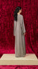 Korean Nidha Ranya Grey Abaya