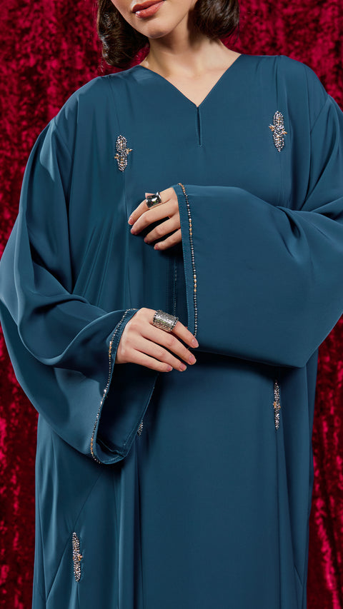 Ranya Turqoise Abaya