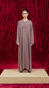 Korean Nidha Ranya Woodrose Abaya