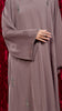 Korean Nidha Ranya Woodrose Abaya