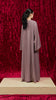 Korean Nidha Ranya Woodrose Abaya