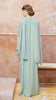 Korean Nidha Rhea Tiffany Blue Kaftan Abaya