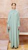 Korean Nidha Rhea Tiffany Blue Kaftan Abaya