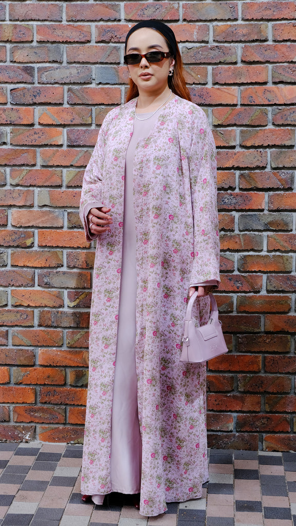 Rosemary Sweet Pink Abaya