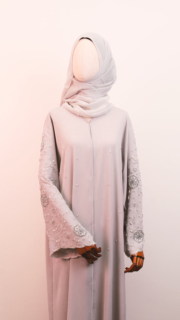 Korean Zoom Ruman Limestone Abaya