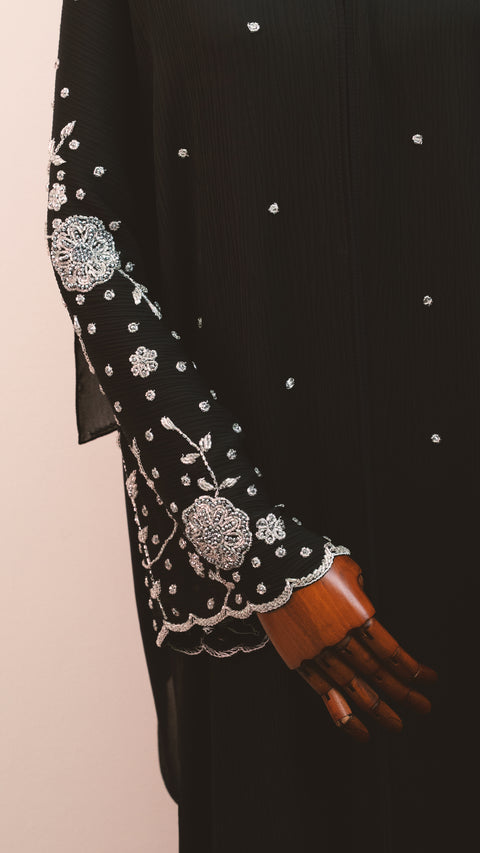 Ruman Midnight Blue Abaya