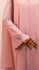 Korean Zoom Ruman Pink Abaya