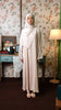 Korean Zoom Saar Almond Milk Abaya