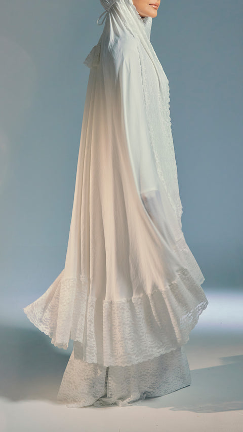 Salmabad Frost White Telekung