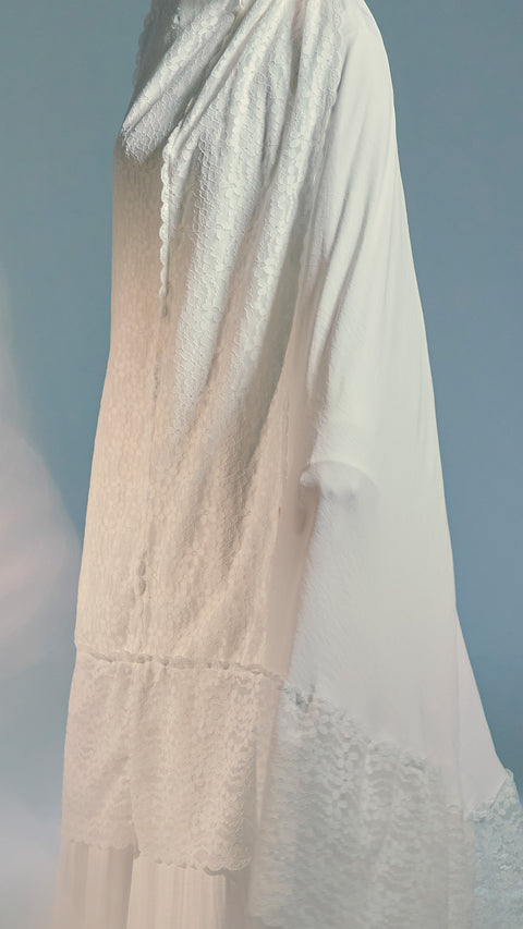 Salmabad Frost White Telekung