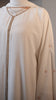 Korean Nidha Sanabel White Olive Abaya