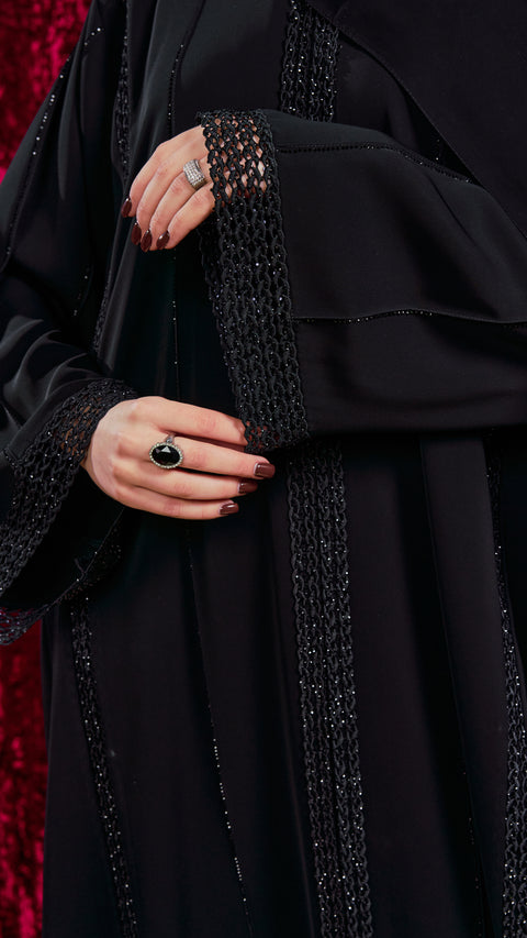 Sanliurfa Black Abaya