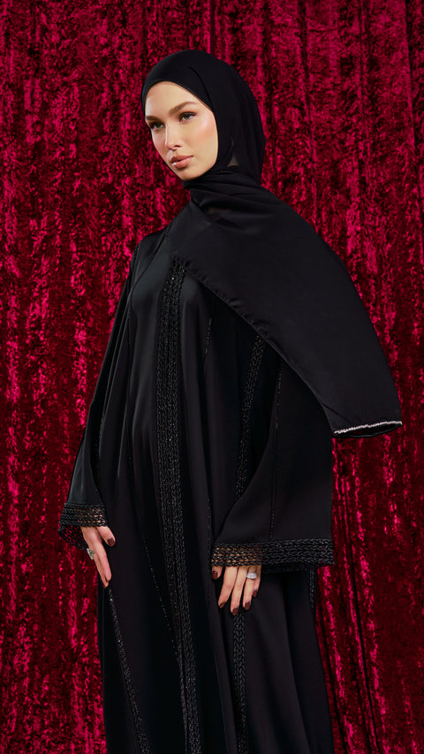 Sanliurfa Black Abaya