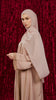 Korean Nidha Sanliurfa Beige Abaya
