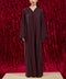 Sanliurfa Burgundy Abaya