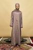 Shasha Pure Linen Daily Dress in Mauve