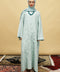 Shasha Pure Linen Daily Dress in Misty Jade