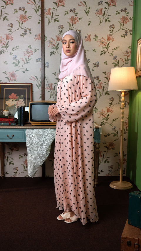 Sur Pink Abaya