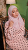 Chiffon Sur Pink Abaya