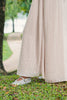 Sheer Chiffon Sahara Beige