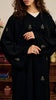 Korean Nidha Saiba Black Abaya