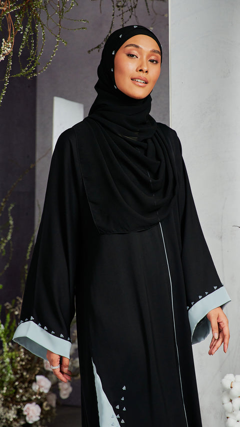 Sakina Obsidian Blue Abaya
