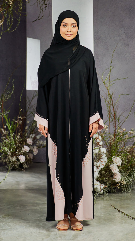 Sakina Obsidian Pink Abaya
